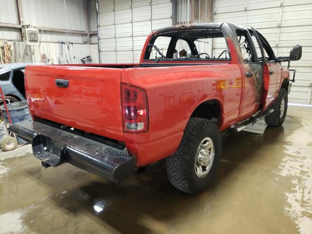 3D7KS28C45G857654 - 2005 DODGE RAM 2500 S Qırmızı foto 4