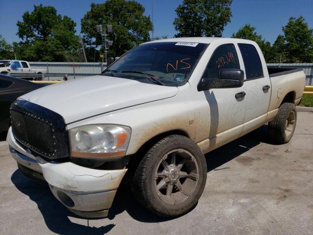 3D7KS28C17G747888 - 2007 DODGE RAM 2500 S WHITE photo 2