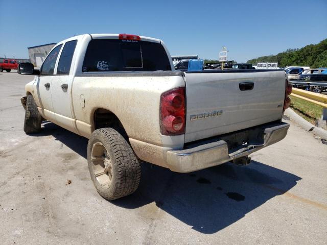 3D7KS28C17G747888 - 2007 DODGE RAM 2500 S WHITE photo 3