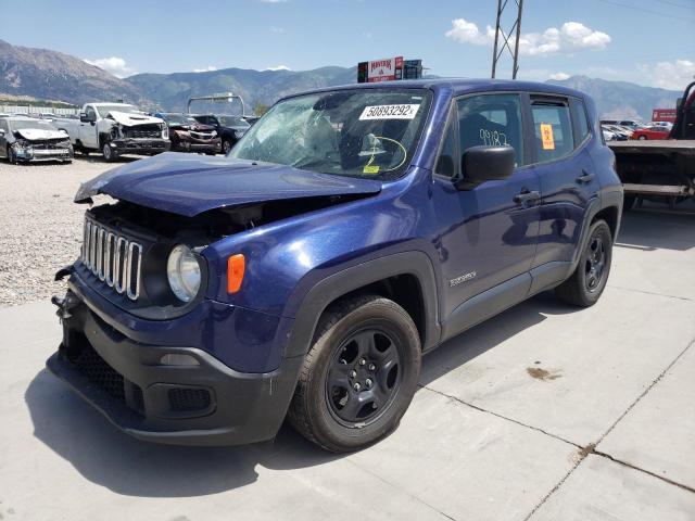 ZACCJAABXHPG22658 - 2017 JEEP RENEGADE S Mavi foto 2