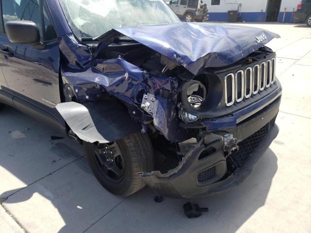 ZACCJAABXHPG22658 - 2017 JEEP RENEGADE S Mavi foto 9