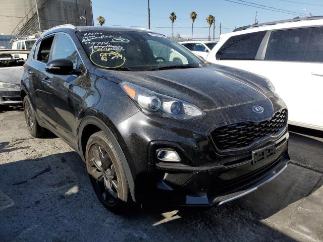 KNDP63AC1L7715792 - 2020 KIA SPORTAGE S BLACK photo 1