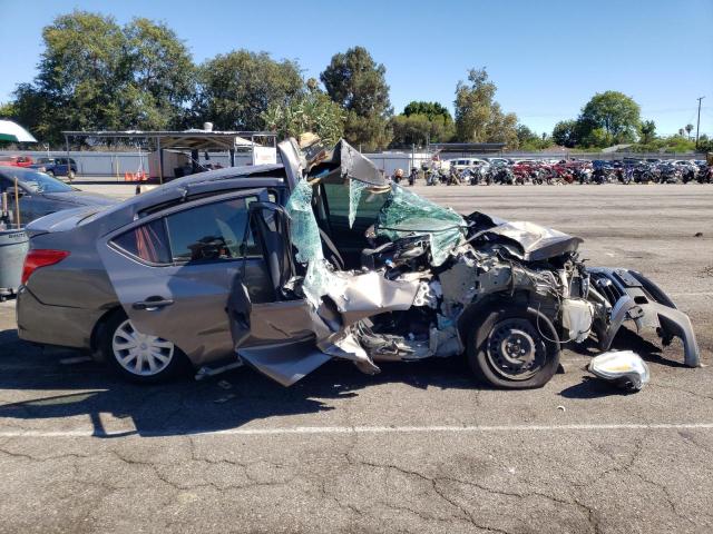 3N1CN7AP9GL836084 - 2016 NISSAN VERSA S/S GRAY photo 9