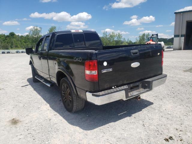 1FTPX14577FB90974 - 2007 FORD F150 BLACK photo 3