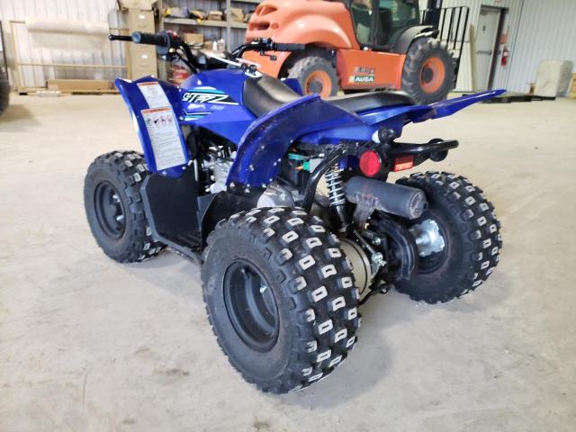 RF3AA03E2NT001776 - 2022 YAMAHA YFZ50 BLUE photo 3