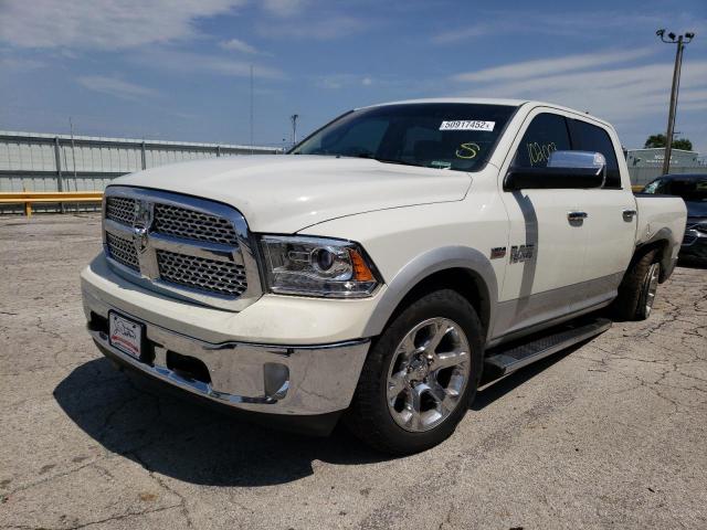 1C6RR7NT5GS311213 - 2016 RAM 1500 LARAM WHITE photo 2