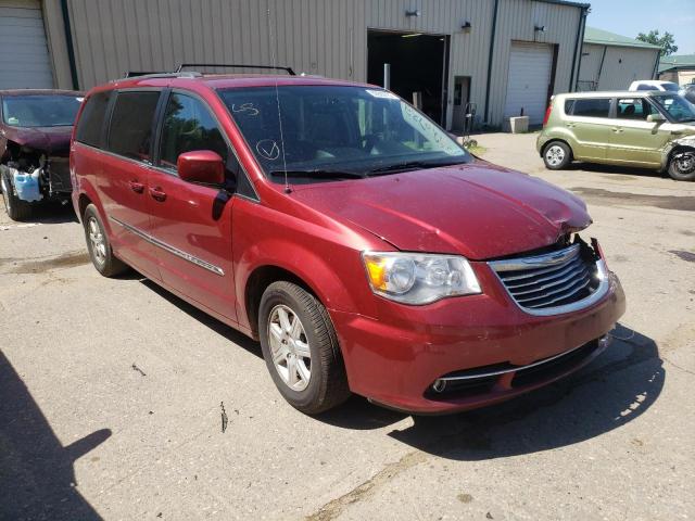 2C4RC1BG5CR309052 - 2012 CHRYSLER TOWN & COU RED photo 1