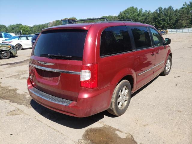 2C4RC1BG5CR309052 - 2012 CHRYSLER TOWN & COU RED photo 4