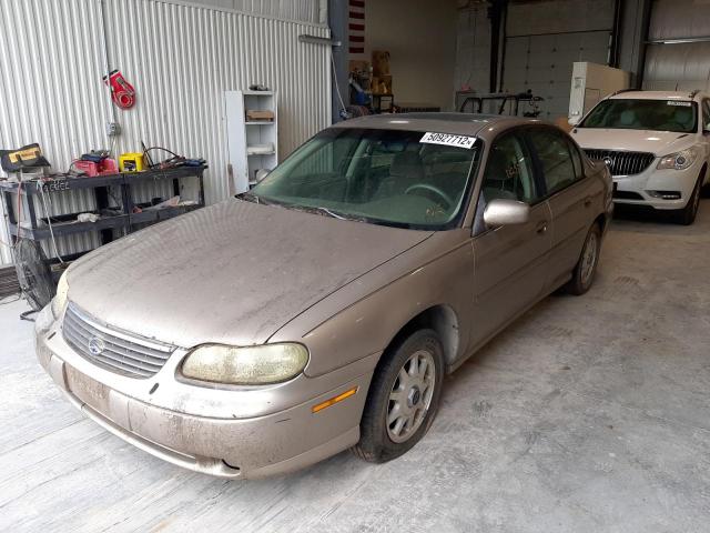 1G1NE52MXX6121221 - 1999 CHEVROLET MALIBU LS TAN photo 2