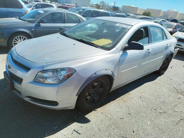 1G1ZA5EU2CF391854 - 2012 CHEVROLET MALIBU LS SILVER photo 2