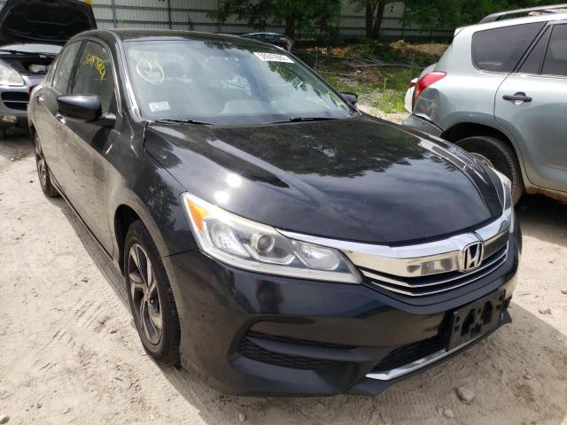 1HGCR2F34GA202734 - 2016 HONDA ACCORD LX GRAY photo 1