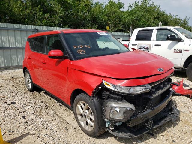 KNDJ23AUXL7713176 - 2020 KIA SOUL LX RED photo 1