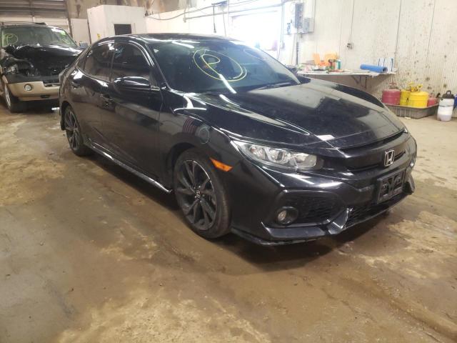 SHHFK7G44JU231751 - 2018 HONDA CIVIC SPOR BLACK photo 1