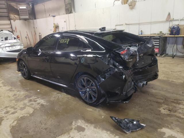 SHHFK7G44JU231751 - 2018 HONDA CIVIC SPOR BLACK photo 3
