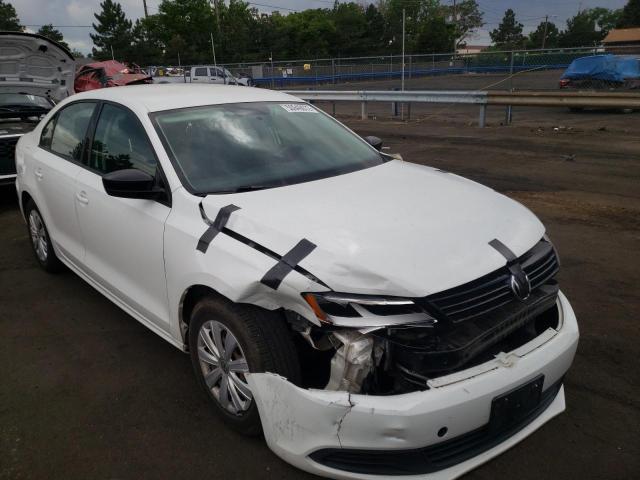 3VW2K7AJ1EM312218 - 2014 VOLKSWAGEN JETTA BASE 白色 照片 1