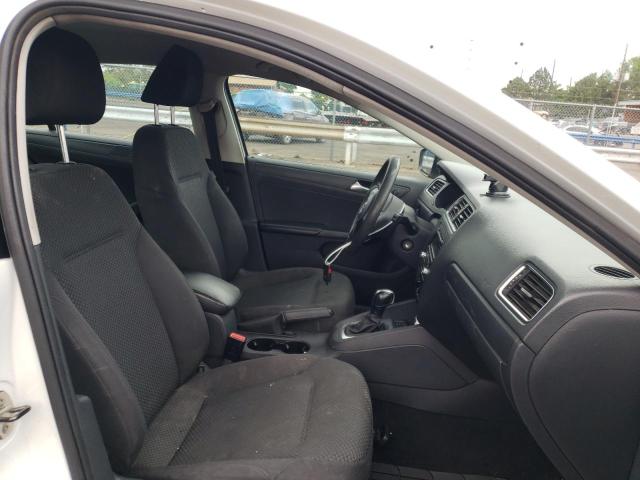 3VW2K7AJ1EM312218 - 2014 VOLKSWAGEN JETTA BASE 白色 照片 5
