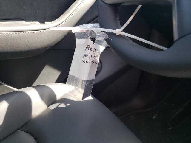 7SAYGDEF2NF340281 - 2022 TESLA MODEL Y أسود صورة 9