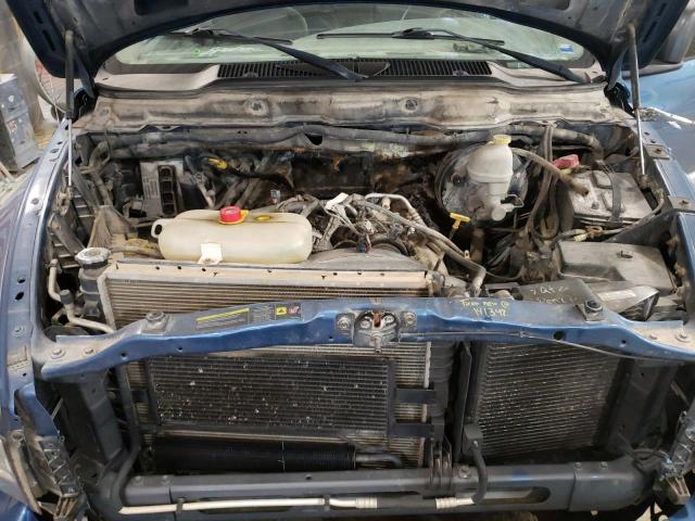 1D7KU28D64J221527 - 2004 DODGE RAM 2500 S Կապույտ լուսանկար 7