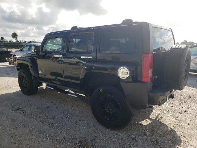 5GTDN13E978188098 - 2007 HUMMER H3 BLACK photo 3