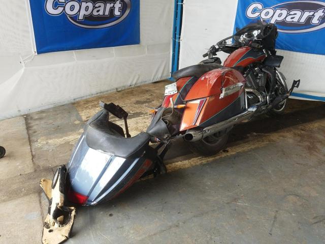 5VPTW36N2G3046570 - 2016 VICTORY MOTORCYCLES CROSS COUN ذو لونين صورة 4