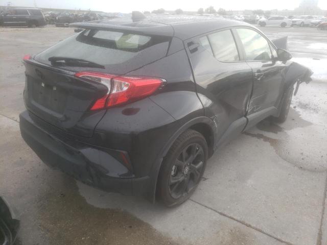 JTNKHMBX7M1126130 - 2021 TOYOTA C-HR XLE BLACK photo 4