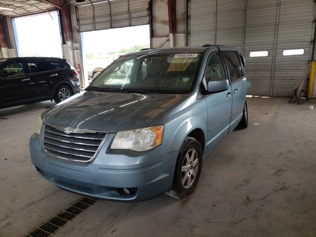 2A4RR5D12AR308897 - 2010 CHRYSLER TOWN & COU BLUE photo 2