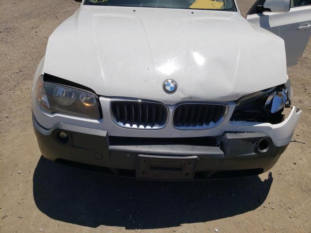 WBXPA734X5WC47197 - 2005 BMW X3 2.5I WHITE photo 7