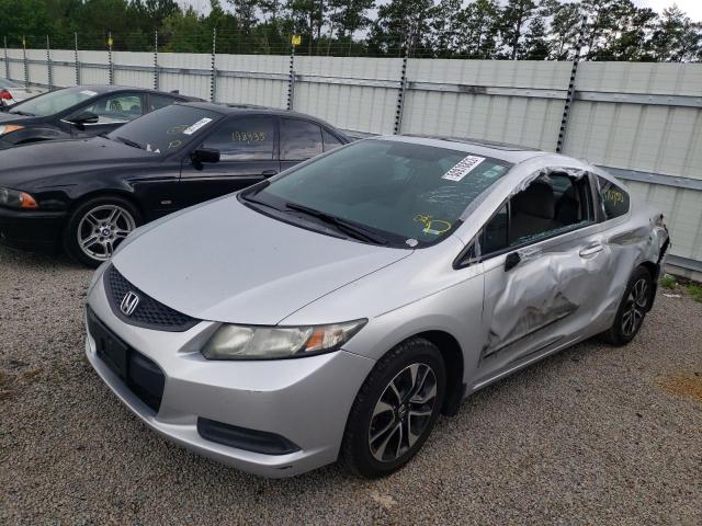 2HGFG3B85DH522734 - 2013 HONDA CIVIC EX SILVER photo 2