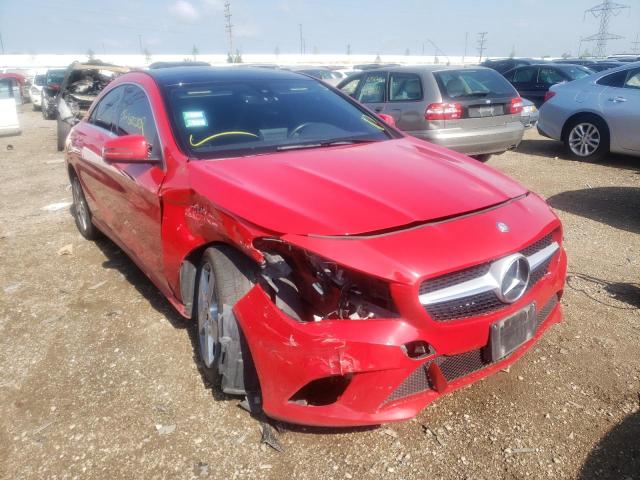 WDDSJ4GB7FN211766 - 2015 MERCEDES-BENZ CLA 250 4M RED photo 1