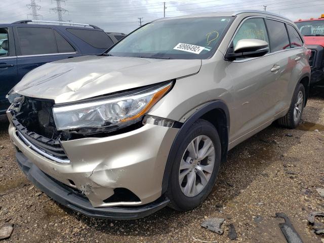 5TDJKRFH0FS106731 - 2015 TOYOTA HIGHLANDER XLE  ფოტო 2