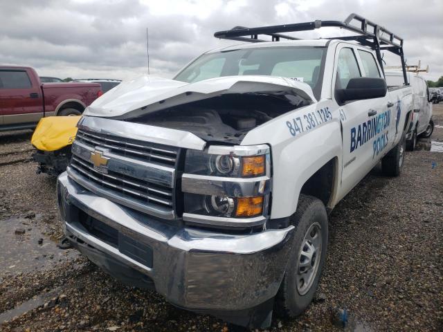 1GC1CUEG9JF209194 - 2018 CHEVROLET SILVERADO WHITE photo 2