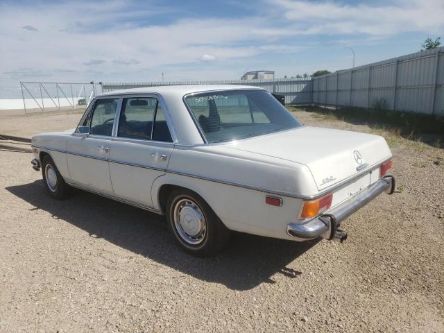 11401112009616 - 1972 MERCEDES-BENZ 250 WHITE photo 3