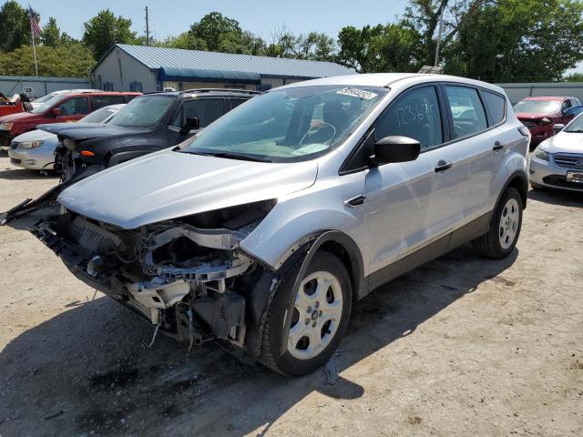 1FMCU0F72JUC07162 - 2018 FORD ESCAPE S SILVER photo 2