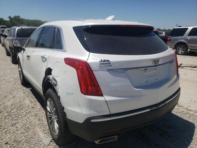 1GYKNBRS0HZ259342 - 2017 CADILLAC XT5 LUXURY WHITE photo 3