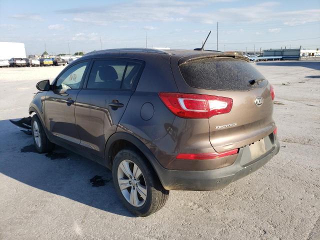 KNDPB3A23D7487041 - 2013 KIA SPORTAGE B GRAY photo 3