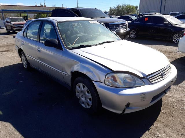 2HGEJ6613YH513886 - 2000 HONDA CIVIC BASE SILVER photo 1