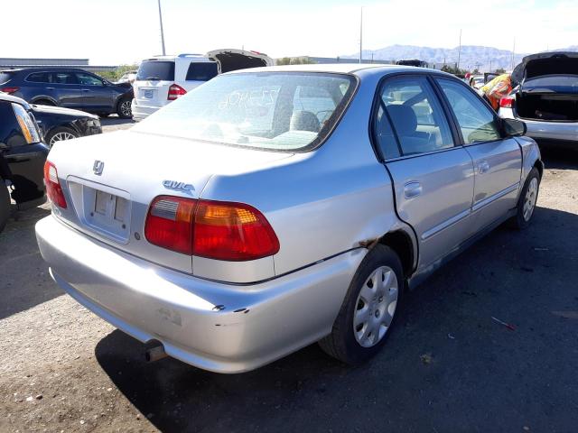 2HGEJ6613YH513886 - 2000 HONDA CIVIC BASE SILVER photo 4