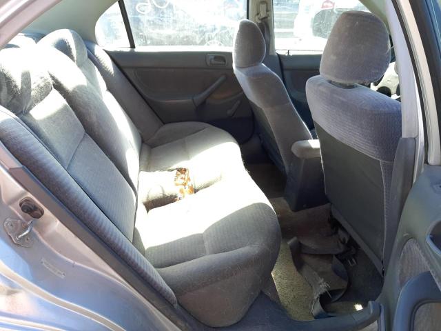 2HGEJ6613YH513886 - 2000 HONDA CIVIC BASE SILVER photo 6