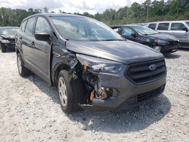 1FMCU0F78JUB67184 - 2018 FORD ESCAPE S GRAY photo 1