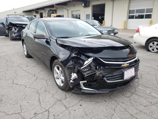 1G1ZB5ST2HF268099 - 2017 CHEVROLET MALIBU LS BLACK photo 1