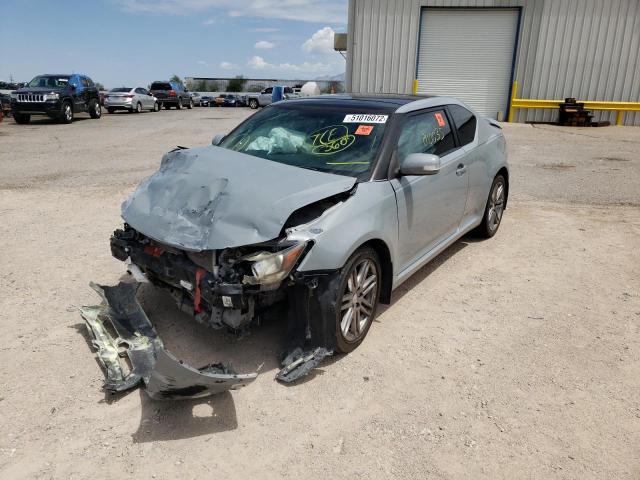 JTKJF5C72B3019247 - 2011 TOYOTA SCION TC Gümüş fotoğraf 2