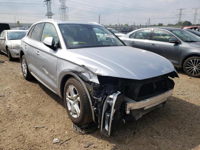 WA1ANAFY2J2066834 - 2018 AUDI Q5 SILVER photo 1