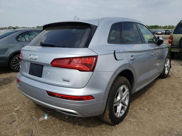 WA1ANAFY2J2066834 - 2018 AUDI Q5 SILVER photo 4