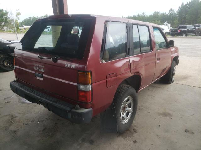 JN8HD17S2SW008111 - 1995 NISSAN PATHFINDER RED photo 4