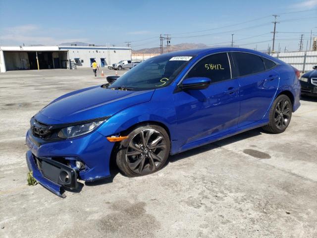 19XFC2F81KE206710 - 2019 HONDA CIVIC SPORT  Foto 2