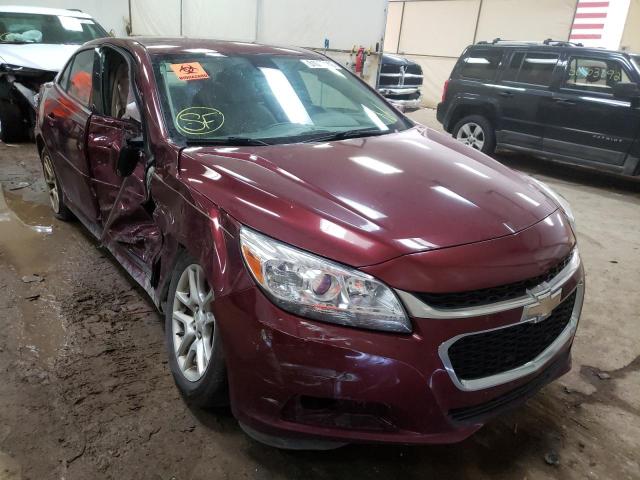 1G11C5SA6GF122103 - 2016 CHEVROLET MALIBU LIM BURGUNDY photo 1