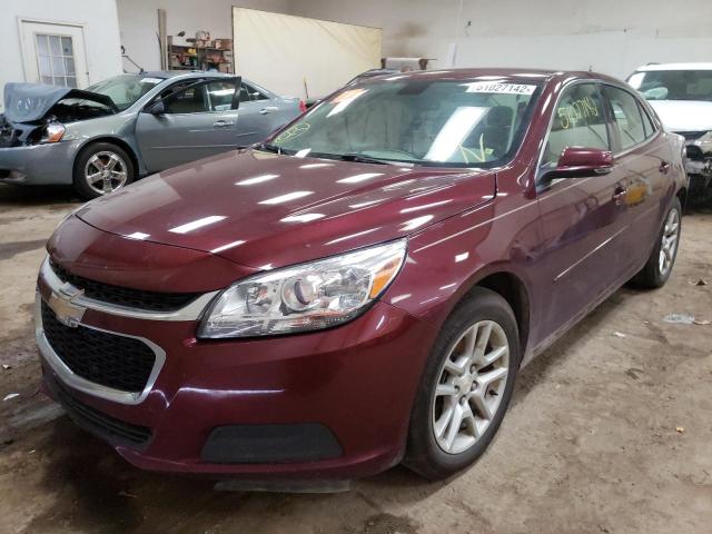 1G11C5SA6GF122103 - 2016 CHEVROLET MALIBU LIM BURGUNDY photo 2