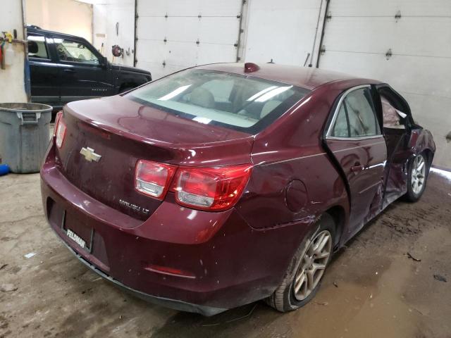 1G11C5SA6GF122103 - 2016 CHEVROLET MALIBU LIM 勃艮第红 照片 4