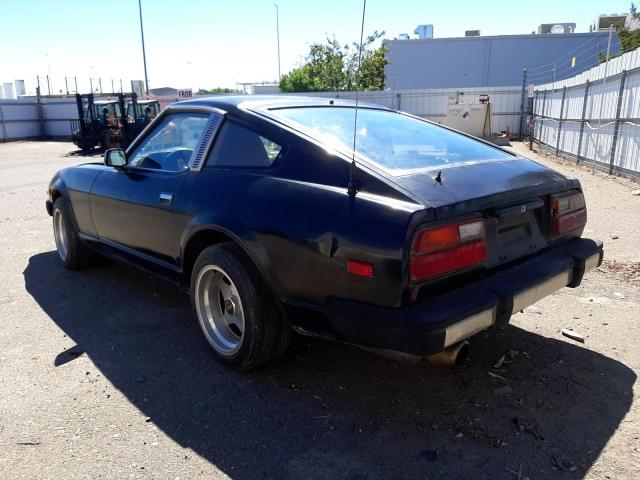 JN1HZ04S8BX265704 - 1981 DATSUN 280ZX BLACK photo 3