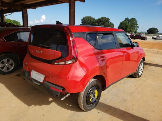 KNDJ23AU2N7172871 - 2022 KIA SOUL LX RED photo 4